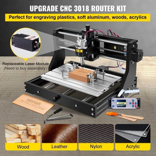 Vevor CNC Machine 3018 Pro 3 Axis Engraving Offline Controller Plastic Acrylic PVC Wood Dkj3018projck0001v2