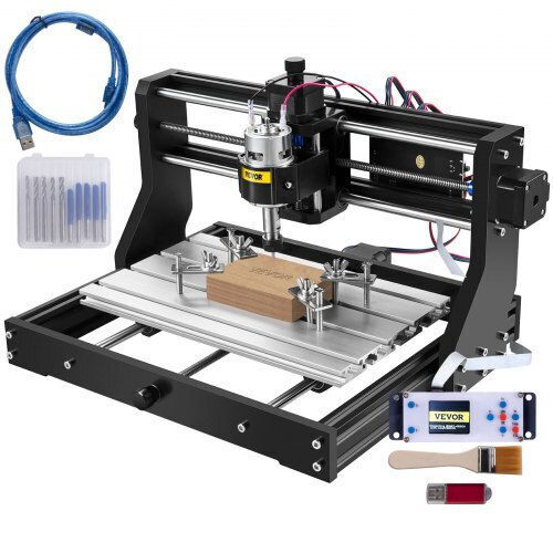 Vevor CNC Machine 3018 Pro 3 Axis Engraving Offline Controller Plastic Acrylic PVC Wood Dkj3018projck0001v2
