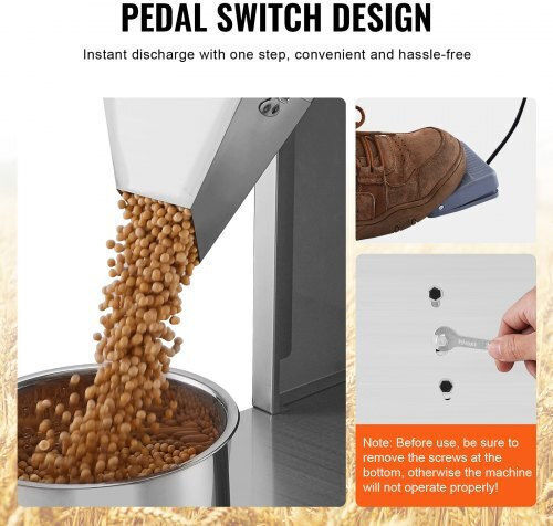 Vevor Automatic Particle Filling Machine 20-3000g Stainless Steel Weighing Machine Seeds & Grains Ldsklfzjbzd263v7vv2