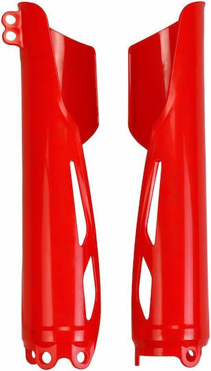 UFO Motorcycle Front Suspension Protectors Honda CRF 250 Red