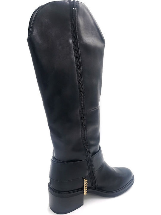 Damenstiefel Schwarz