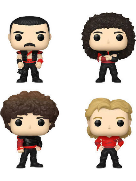 Funko Pop! Rocks: Queen - Freddie Mercury, Brian May, John Deacon, Roger Taylor Radio Gaga (Pachet 4) 4buc