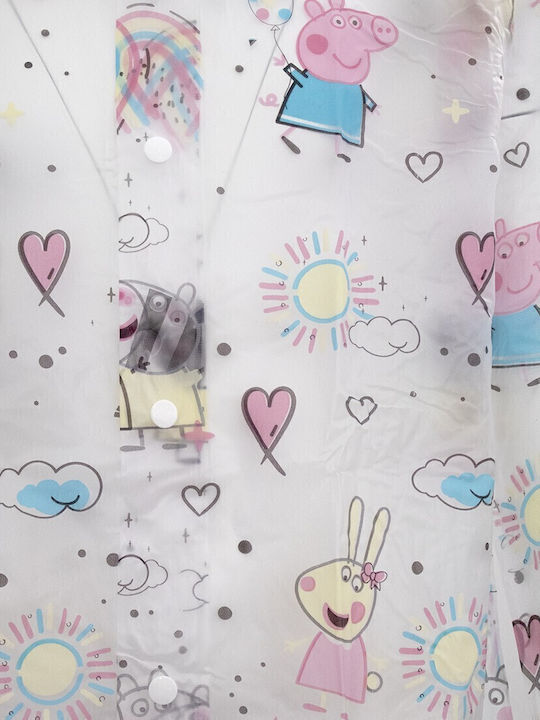 Wasserdicht Kinder Freizeitjacke mit Kapuze Transparent