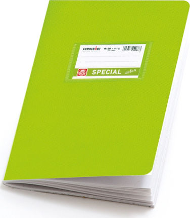 Typotrust Τετράδιο Ριγέ Β5 50 Φύλλων Color Πράσινο