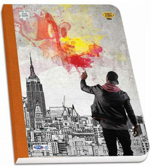 Skag Schulheft Geregelt A4 3 Schulfachhefte Street Icons Brücke (Verschiedene Designs oder Farben)