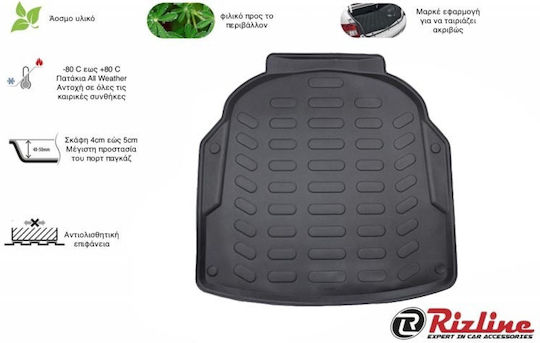 Rizline Trunk Mat for Volvo V40 2012 Black