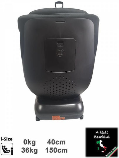 Artisti - Bambini Artisti - Bambini i-Size Baby-Autositze mit ISOfix Schwarz