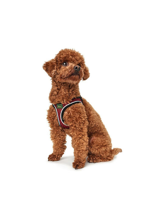 Hunter Dog Harness Vest Hilo Comfort Mesh Red Medium 58-65cm 012137