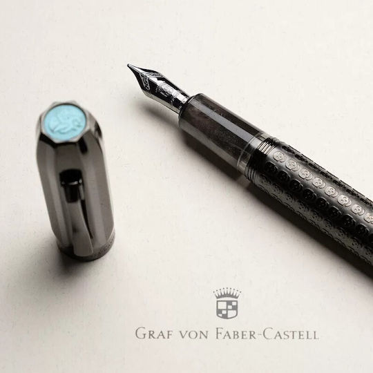Faber-Castell Edition Писалка Двойна Широка Стъклена с Червено Мастило