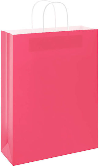 vidaXL Χάρτινη Τσάντα για Δώρο Ροζ 32x42x12εκ. 250τμχ