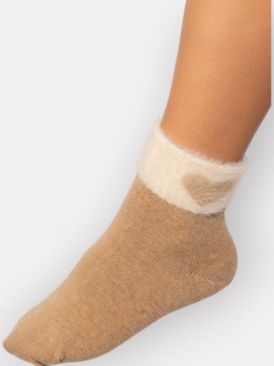 Pro Socks Femei Șosete Beige 1Pachet