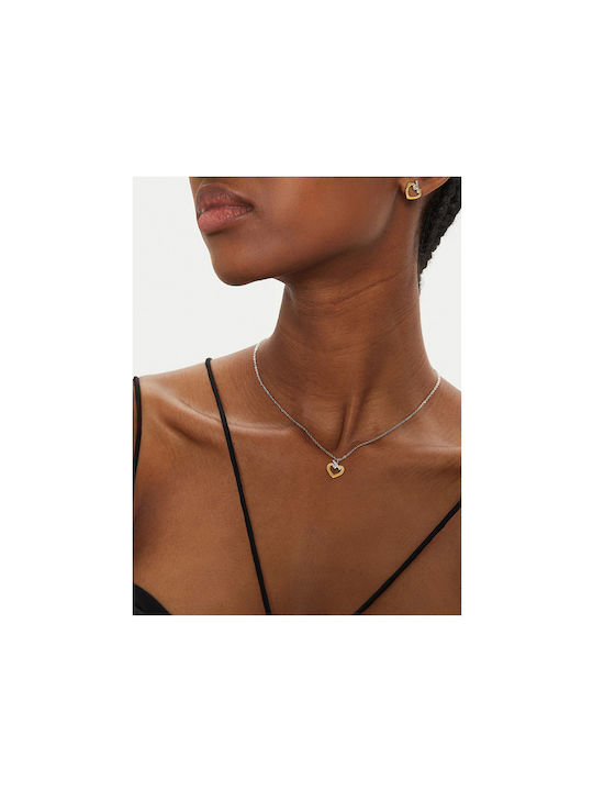 Trussardi Charm aus Vergoldet Stahl mit Zirkon