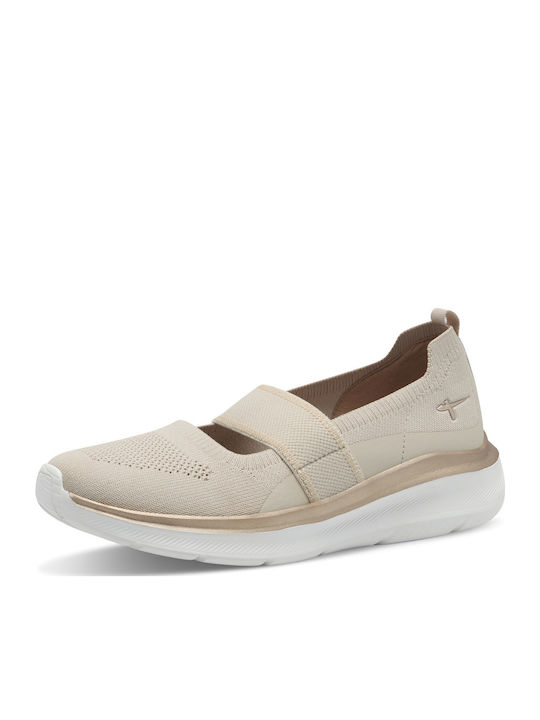 Anatomic Fabric Ballerinas Beige