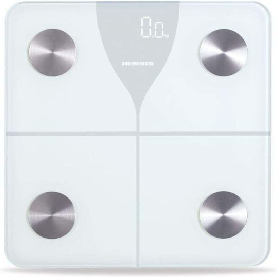 Heinner Smart Cântar de Baie 180kg cu Bluetooth Alb HBS-BTH180WH