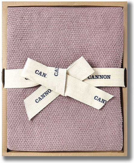 Cannon Cotton Fresh Κουβέρτα Μονή 170x220εκ. Burnt Rose