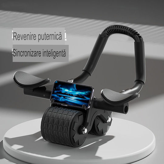 Roată de exerciții speciale pentru fitness Kingbest Timer fără fir negru