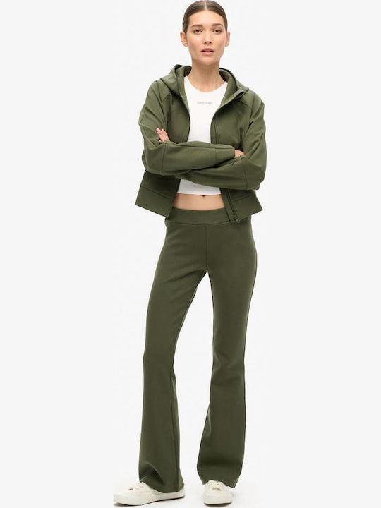 Sport Tech Παντελόνι Φόρμας Καμπάνα Khaki