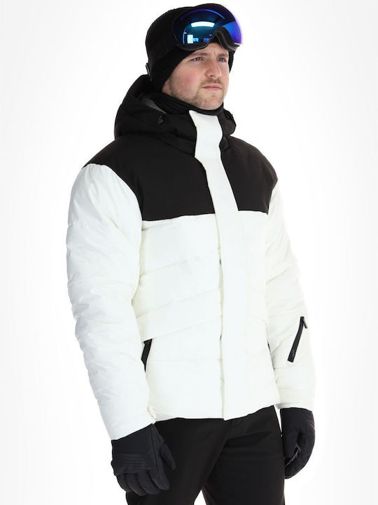 Icepeak 56112530-012 Ανδρικό Μπουφάν για Σκι & Snowboard Μπεζ