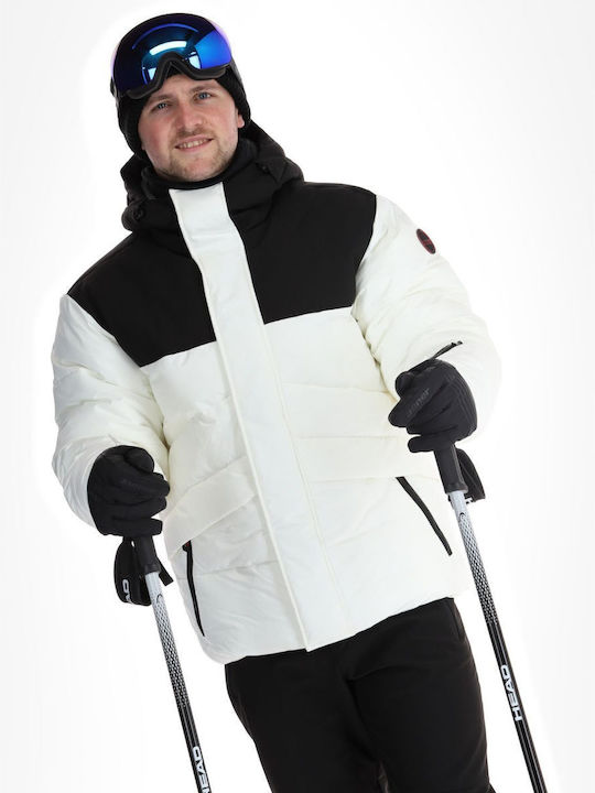 Icepeak 56112530-012 Ανδρικό Μπουφάν για Σκι & Snowboard Μπεζ