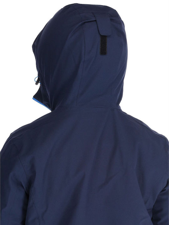 Icepeak 56130839-390 Ανδρικό Μπουφάν για Σκι & Snowboard Navy Μπλε