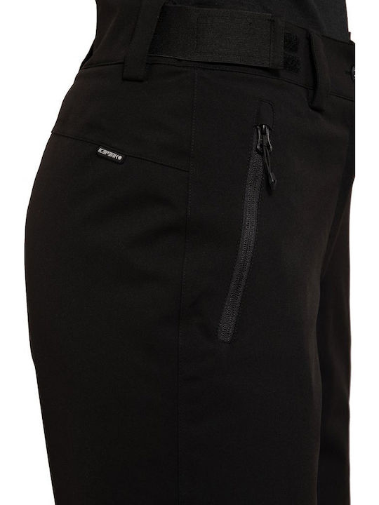 Icepeak 654026839-990 Γυναικείο Παντελόνι Σκι & Snowboard Μαύρο
