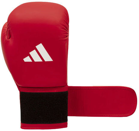 adidas Leather Boxing Competition Gloves Red