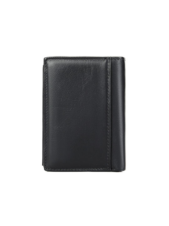 Cardinal Men's Leather Travel Wallet Black