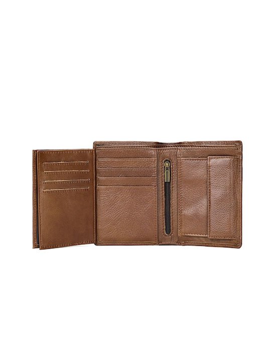 Cardinal Men's Leather Travel Wallet Brown