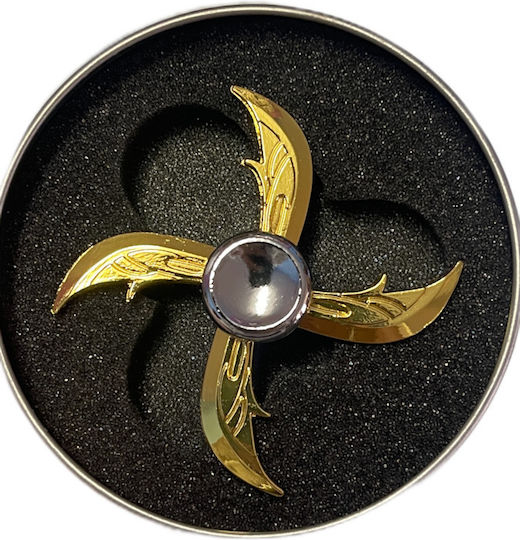 Fidget Spinner 4 Σπαθιά Χρυσό