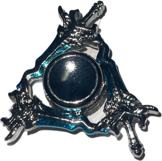 Spinner Fidget Sabii Argintiu Albastru