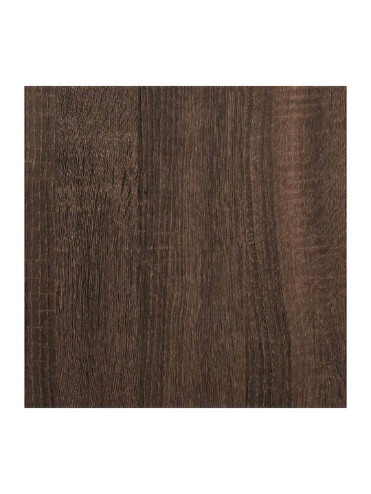 Cabinet Storage Made of Metal & Wood L35.5xW35xH139cm