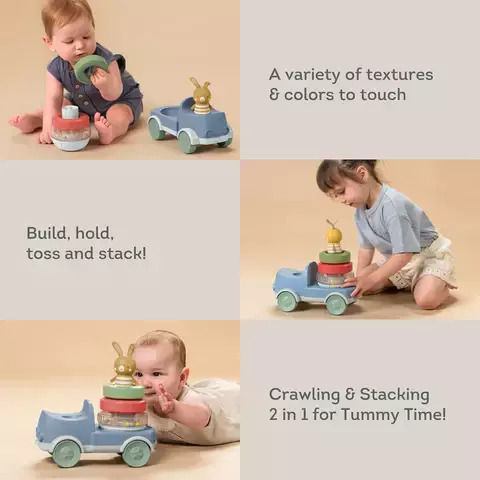 Taf Toys Ziehspielzeug Stacker mit Sounds für 6++ Monate