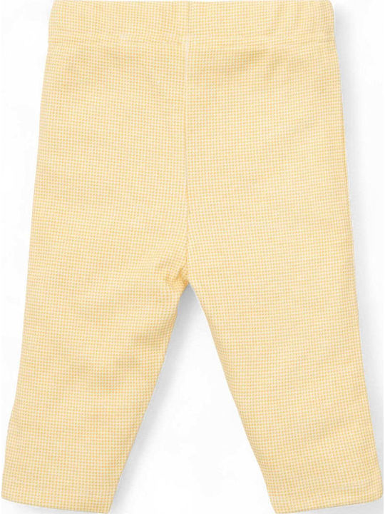 Kinder Leggings Lang Warm Yellow