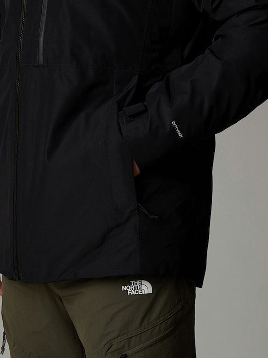 Table Down Triclimate Jacket Waterproof and Windproof Black