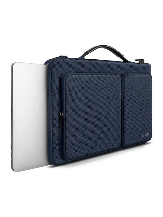 Tech-Protect Defender Τσάντα Ώμου / Χειρός για Laptop 16" σε Μπλε χρώμα