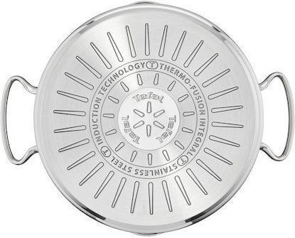 Tefal Duetto+ Pots Set from Stainless Steel Silver 5 Pieces