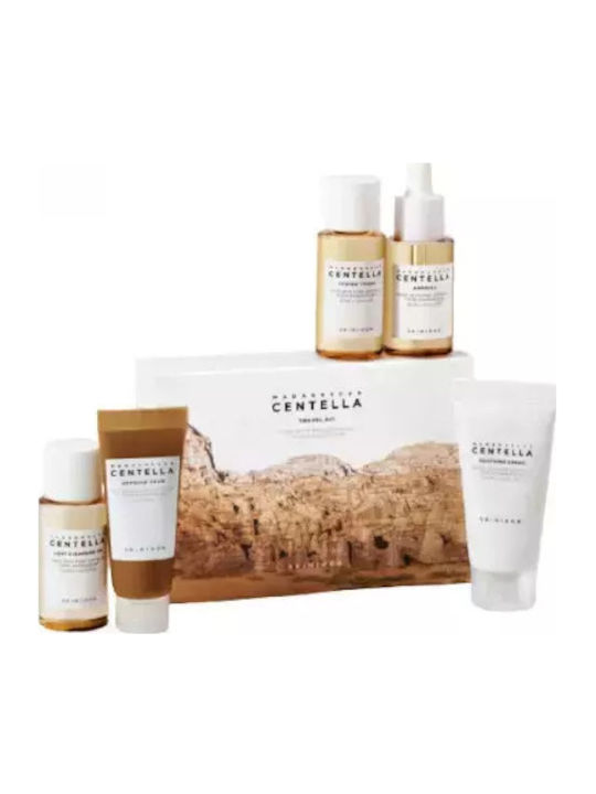 Skin1004 Madagascar Centella Travel Kit Σετ Περιποίησης για Ενυδάτωση, Κατά της Ακμής & Λάμψη 5τμχ
