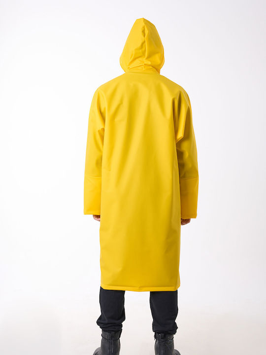 Anorak Αδιάβροχη Καπαρντίνα Strutter Flex X-long Κίτρινο
