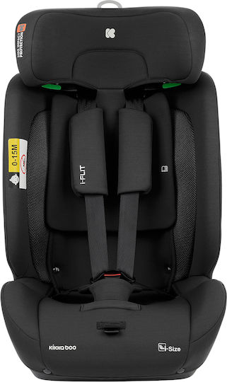 Kikka Boo i-Flit Baby Car Seat i-Size with Isofix Black 9-36 kg