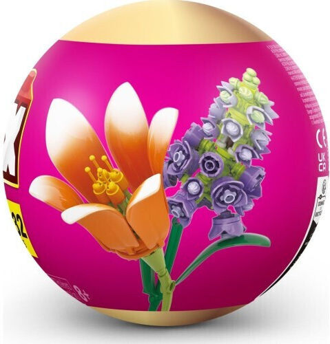 Zuru Max Build Building Blocks Garden Long Flowers for 3+ Years Various Designs 1pc