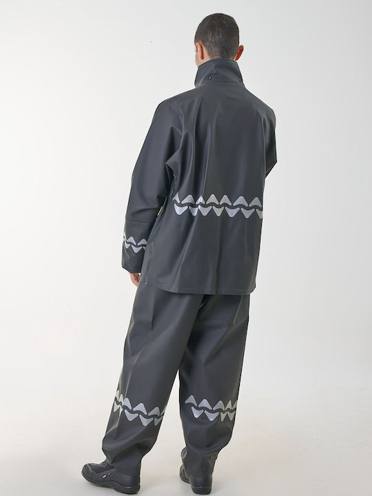 Anorak Waterproof Work Suit Black