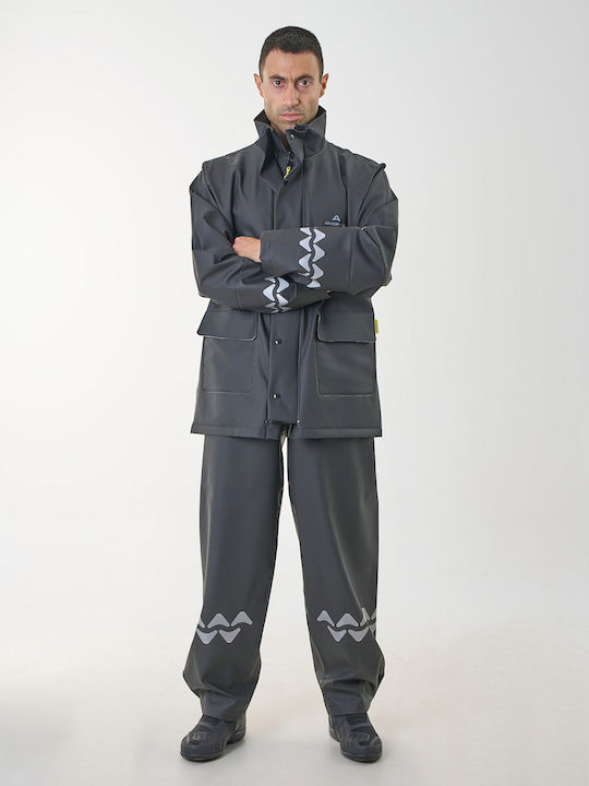 Anorak Waterproof Work Suit Black