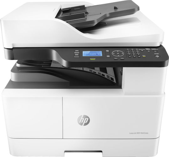 HP LaserJet M443nda Ασπρόμαυρο Φωτοτυπικό A3 με Αυτόματο Τροφοδότη Φύλλων (ADF) και Σάρωση Διπλής Όψης