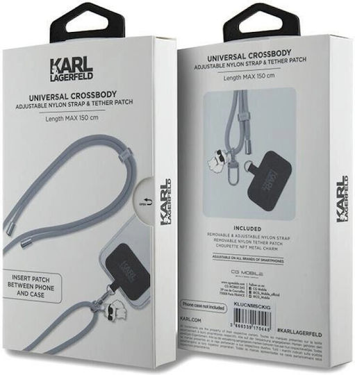 Karl Lagerfeld Choupette Handy Dekor Gray