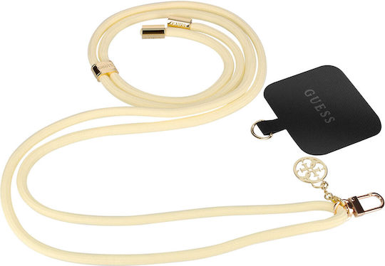 Guess Universal CBDY Cord Wrist Strap for Mobile Phones Beige
