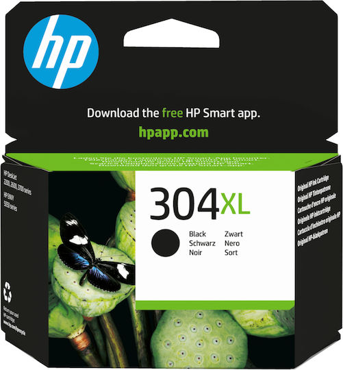HP 304XL Original InkJet Printer Ink Black (N9K08AE)