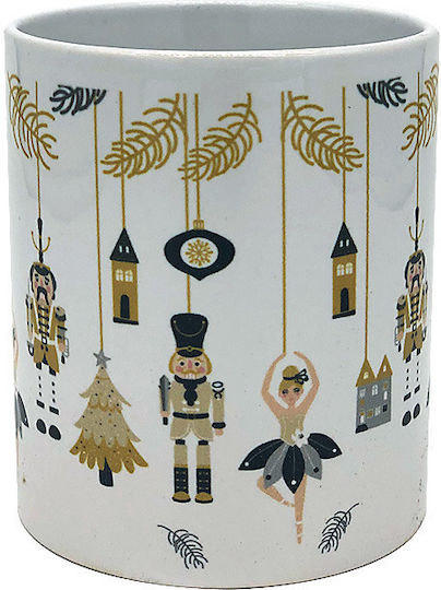 LiebeQueen Mug with Nutcrackers LiebeQueen Mug with Nutcrackers