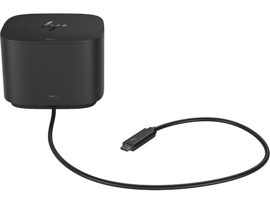 HP G2 Thunderbolt 3 Docking Station with DisplayPort 4K PD Ethernet and Support for 2 Monitors Black