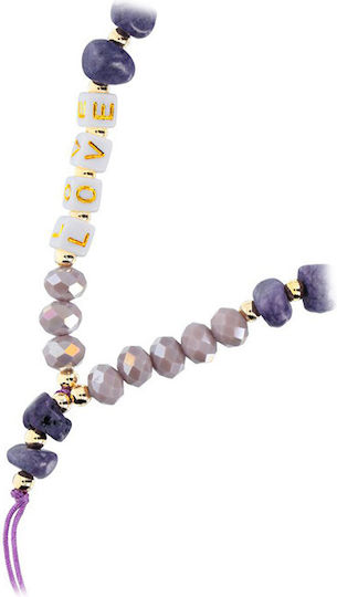 Love Pendant Curea de încheietura mâinii pentru Telefoane Mobile Violet