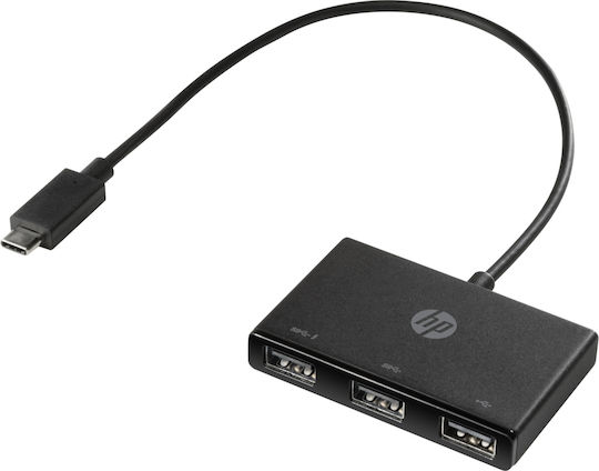 HP Hub 3 Θυρών USB 3.0 με σύνδεση USB-C